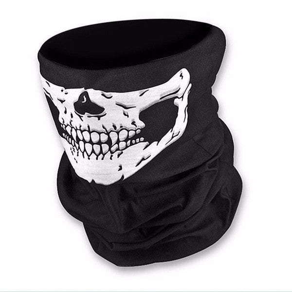 Skull gaiter side view