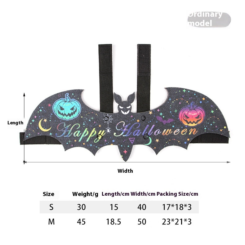 Pumpkin bat wings