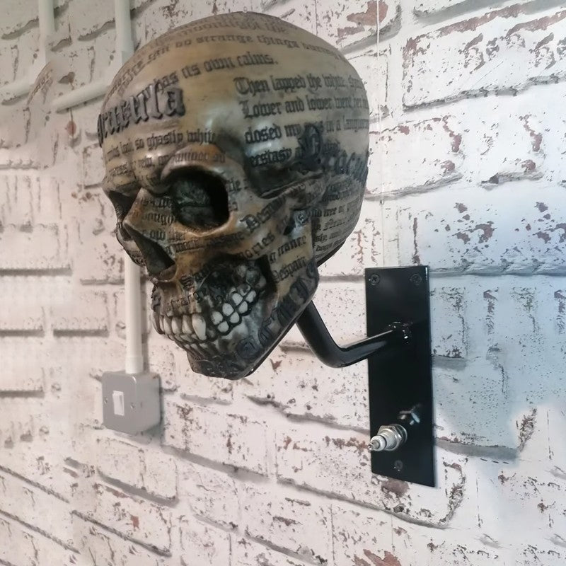 Skull Helmet and Hat Wall Rack