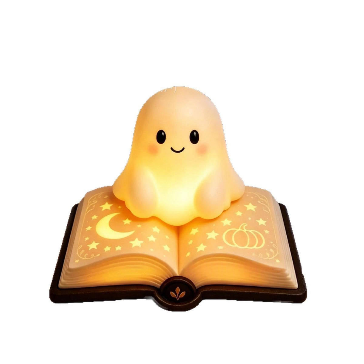 Glowing Spell Book Ghost Night Light