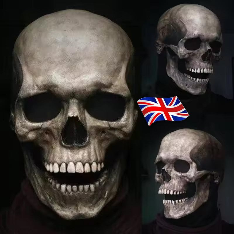 Skull mask detail