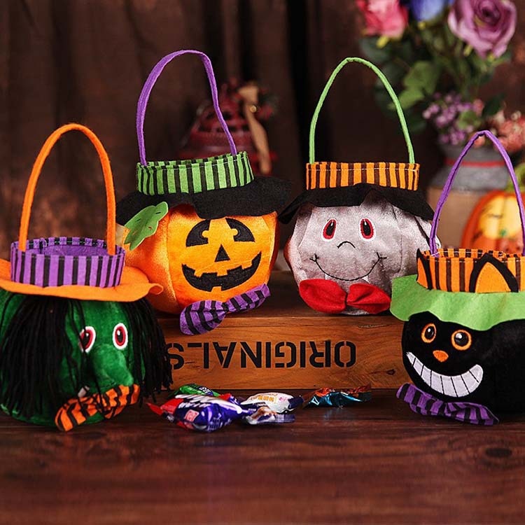 Halloween candy buckets