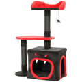 Gothic coffin cat tree