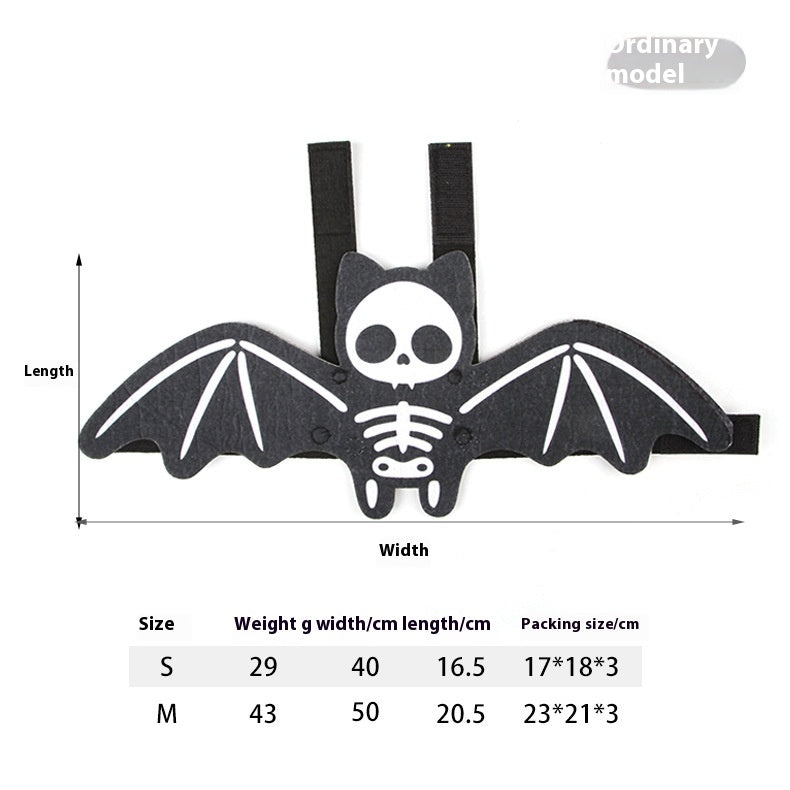 White ghost bat wings