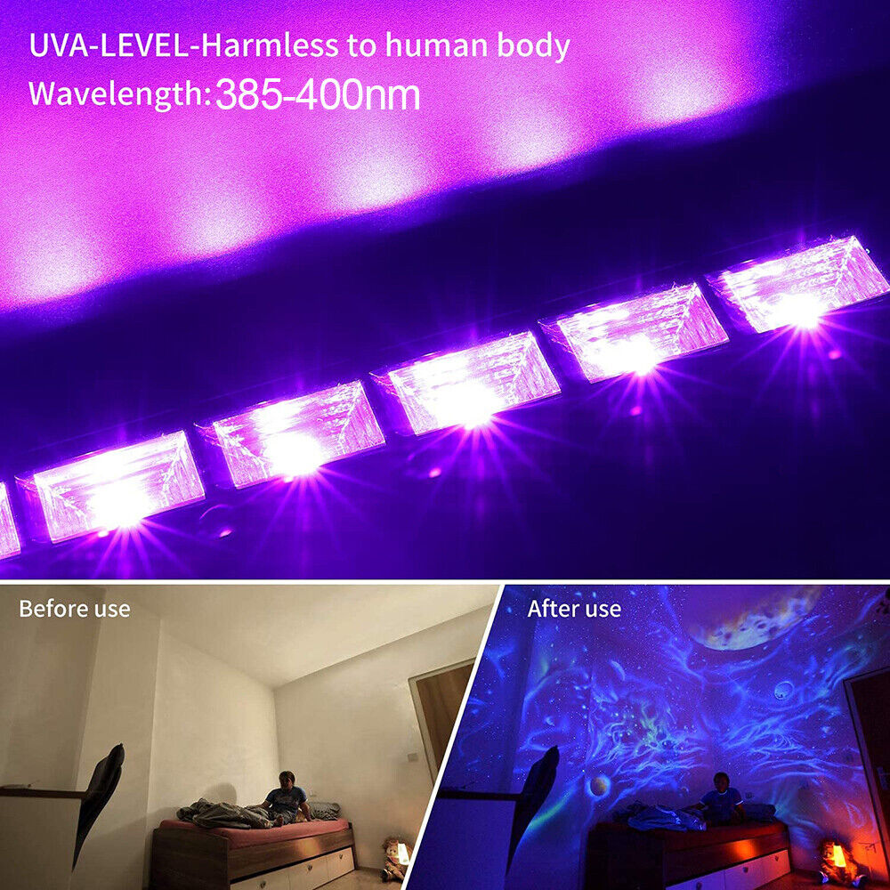 UV Blacklight Glow Bar (36W)