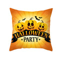 Halloween Party jack-o'-lantern cushion cover