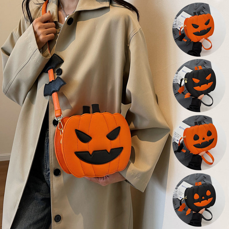 Pumpkin crossbody bag